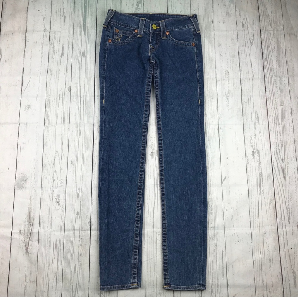 True Religion Stella skinny slim straight jeans F5